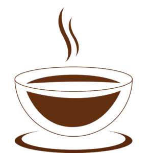 Coffee Cup Illustration in AI and PNG file format for social media and websites.