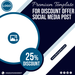 Blue Premium Social Media Post design