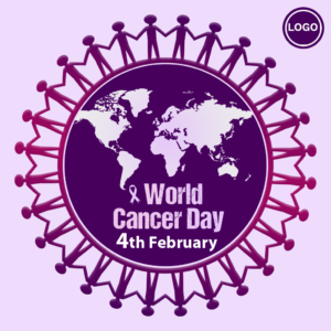 World Cancer Day Free Social Media Post Design Template in PSD File Format