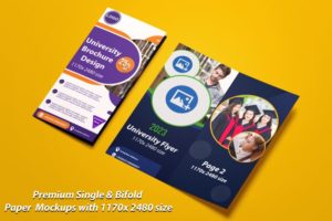 flyer mockups photoshop templates