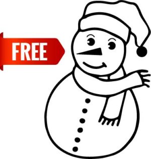 free snowman clip art