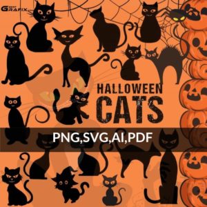 Halloween Cats | Cats Clipart Collection